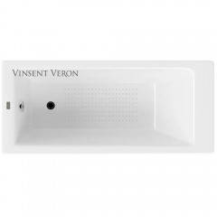 Ванна чугунная Vinsent Veron Tampa VTP1707042-AS 170x70 с антискользящим покрытием