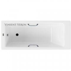 Ванна чугунная Vinsent Veron Tampa VTP1707042H/VH0012CH 170x70 с ручками