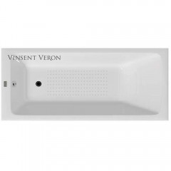 Ванна чугунная Vinsent Veron Kingston VKN1808050-AS 180x80 с антискользящим покрытием