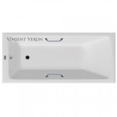 Ванна чугунная Vinsent Veron Kingston VKN1808050H/VH0012CH 180x80 с ручками