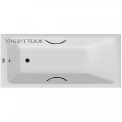 Ванна чугунная Vinsent Veron Kingston VKN1808050H/E60327CH 180x80 с ручками