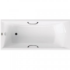 Ванна чугунная Vinsent Veron Devon VDV1757545H/VH0012BL 175x75 с ручками