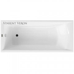 Ванна чугунная Vinsent Veron Devon VDV1807045-AS 180x70 с антискользящим покрытием