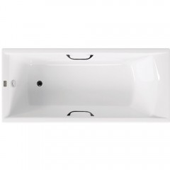 Ванна чугунная Vinsent Veron Devon VDV1807545H/VH0012BL 180x75 с ручками