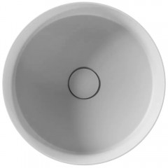 Раковина накладная Watersense Milana D41 белый матовый