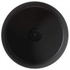 Раковина накладная Watersense Milana D41 графит матовый