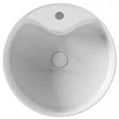 Раковина накладная Watersense Milana S D40 белый