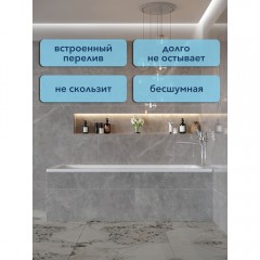 Ванна акриловая Watersense Eva Pro 170x70 белый