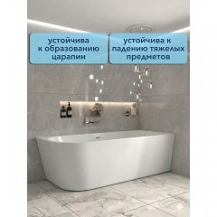 Ванна акриловая Watersense Aurora R 170x80 белый