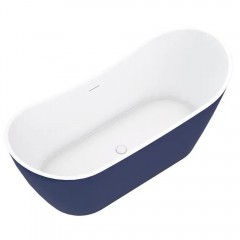 Ванна акриловая Watersense Jessie 170x80 синий матовый