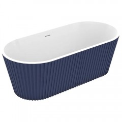 Ванна акриловая Watersense Lana 170x80 синий матовый