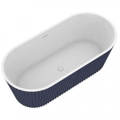 Ванна акриловая Watersense Lana 170x80 синий матовый