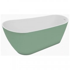 Ванна акриловая Watersense Rita 170x74 зелёный матовый