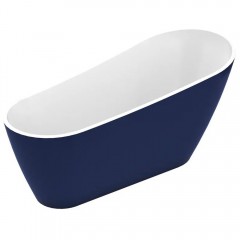Ванна акриловая Watersense Rita 170x74 синий матовый