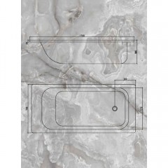 Ванна стальная Watersense Milana 150x70