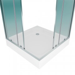 Душевой угол Watersense Eva 80 хром