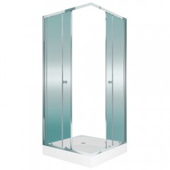 Душевой угол Watersense Eva 90 хром
