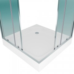 Душевой угол Watersense Eva 90 хром