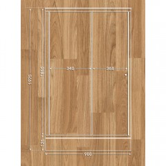 Душевой угол Watersense Milana 90 хром