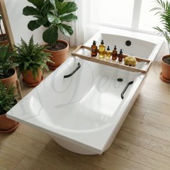 Ванна из литьевого мрамора Delice France Astra 160x70 DLR330054RB-G с ручками