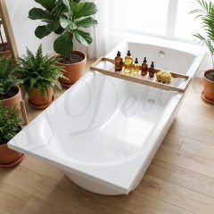 Ванна из литьевого мрамора Delice France Astra 180x80 DLR330057-G