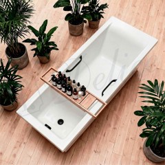 Ванна из литьевого мрамора Delice France Diapason 190x90 DLR330040RB-M с ручками