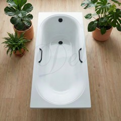 Ванна из литьевого мрамора Delice France Dolce 170x70 DLR330058RB-G с ручками