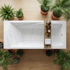 Ванна из литьевого мрамора Delice France Respect 170x80 DLR330046-G