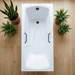 Ванна из литьевого мрамора Delice France Veneto 180x75 DLR330062RB-G с ручками