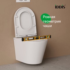 Унитаз подвесной Iddis Calipso CALRNSEi25 безободковый