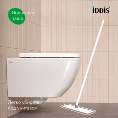 Унитаз подвесной Iddis Torr TORRDSEi25 безободковый