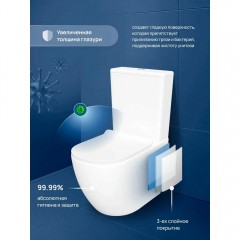 Унитаз Stworki Готланд S13400WH безободковый