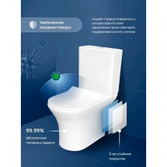 Унитаз Stworki Олланд S01400WH безободковый