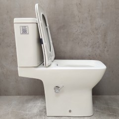 Унитаз Bloomix Bravos MT3127TSB/UF1 безободковый торнадо с функцией биде и смесителем