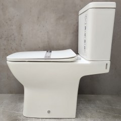 Унитаз Bloomix Bravos MT3127TSB/UF1 безободковый торнадо с функцией биде и смесителем
