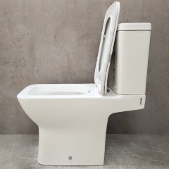 Унитаз Bloomix Bravos MT3127TSB/UF1 безободковый торнадо с функцией биде и смесителем
