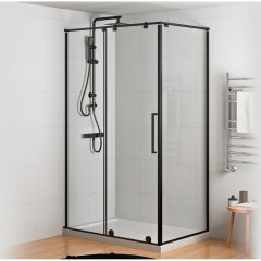 Душевое ограждение Royal Bath BERN-S RB9100-T-BL