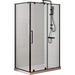 Душевое ограждение Royal Bath BERN-S RB9120-T-BL