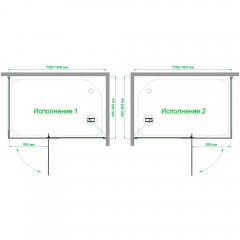 Душевое ограждение Royal Bath RB9140HPVD-C-CH