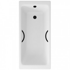 Ванна чугунная Delice France Parallel 170x70 с ручками DLR220505RB