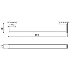 Полотенцедержатель Steinberg 460 2645
