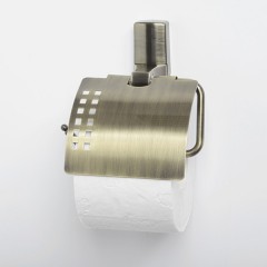 Держатель туалетной бумаги с крышкой WasserKRAFT Exter K-5225