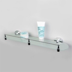 Полка стеклянная с ограничителем WasserKRAFT Isen K-4044