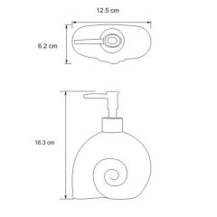 Дозатор для жидкого мыла WasserKRAFT Isen K-2199