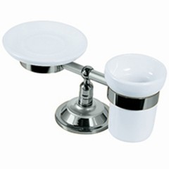 Мыльница и стакан настольные Migliore Mirella ML.MRL-M067