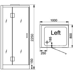 Душевая кабина Grande Home WS108R S6 BB