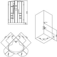 Душевая кабина Grande Home WS131T S6