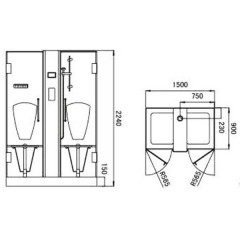 Душевая кабина Grande Home WS123T S6
