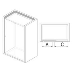 Душевая кабина Teuco Light 120x80 R