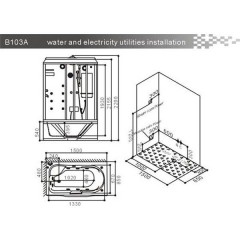Душевая кабина SSWW B103A L